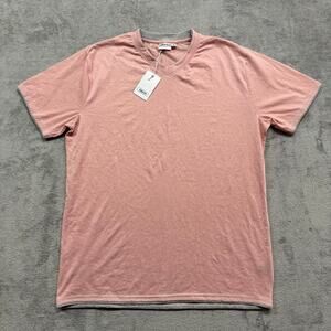 Smash Brand T Shirt Mens‎ 2XL Pink Grey Short Sleeve Gray